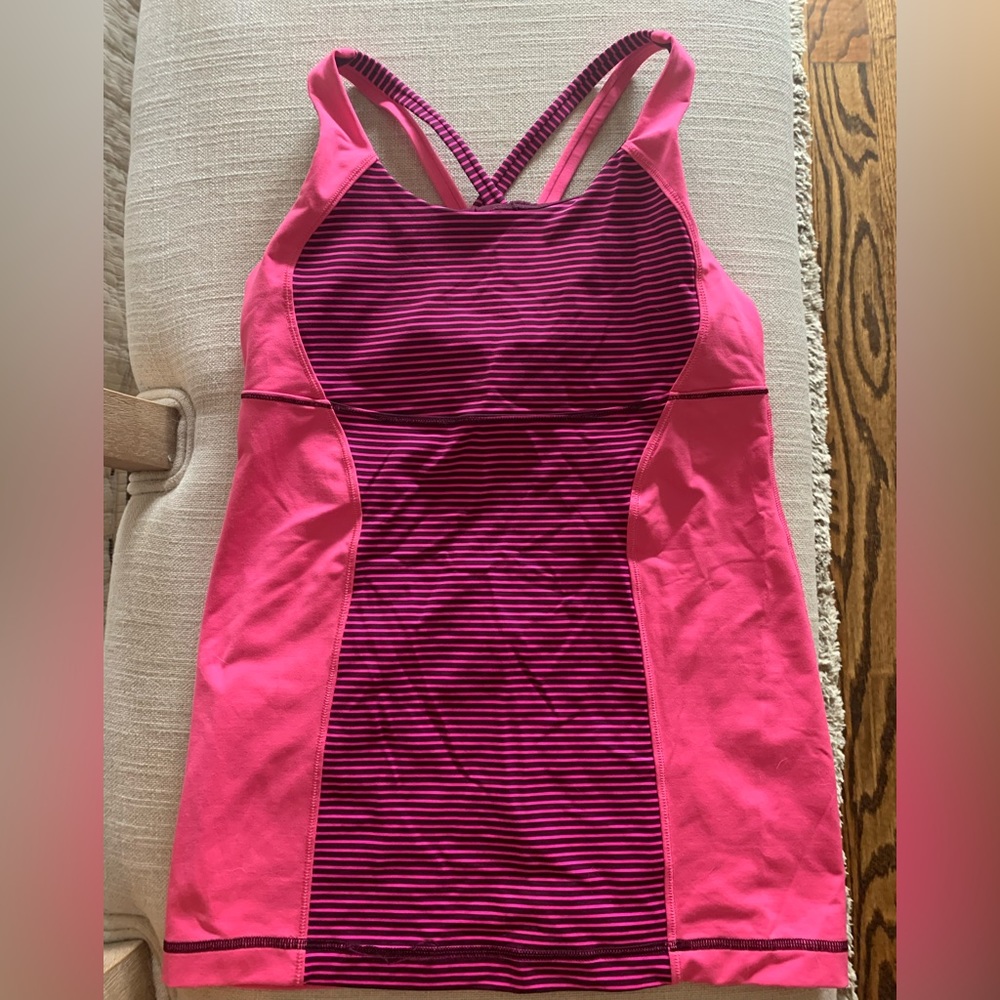 LULULEMON women’s racer back tank top - clothing tag on - lightly worn
